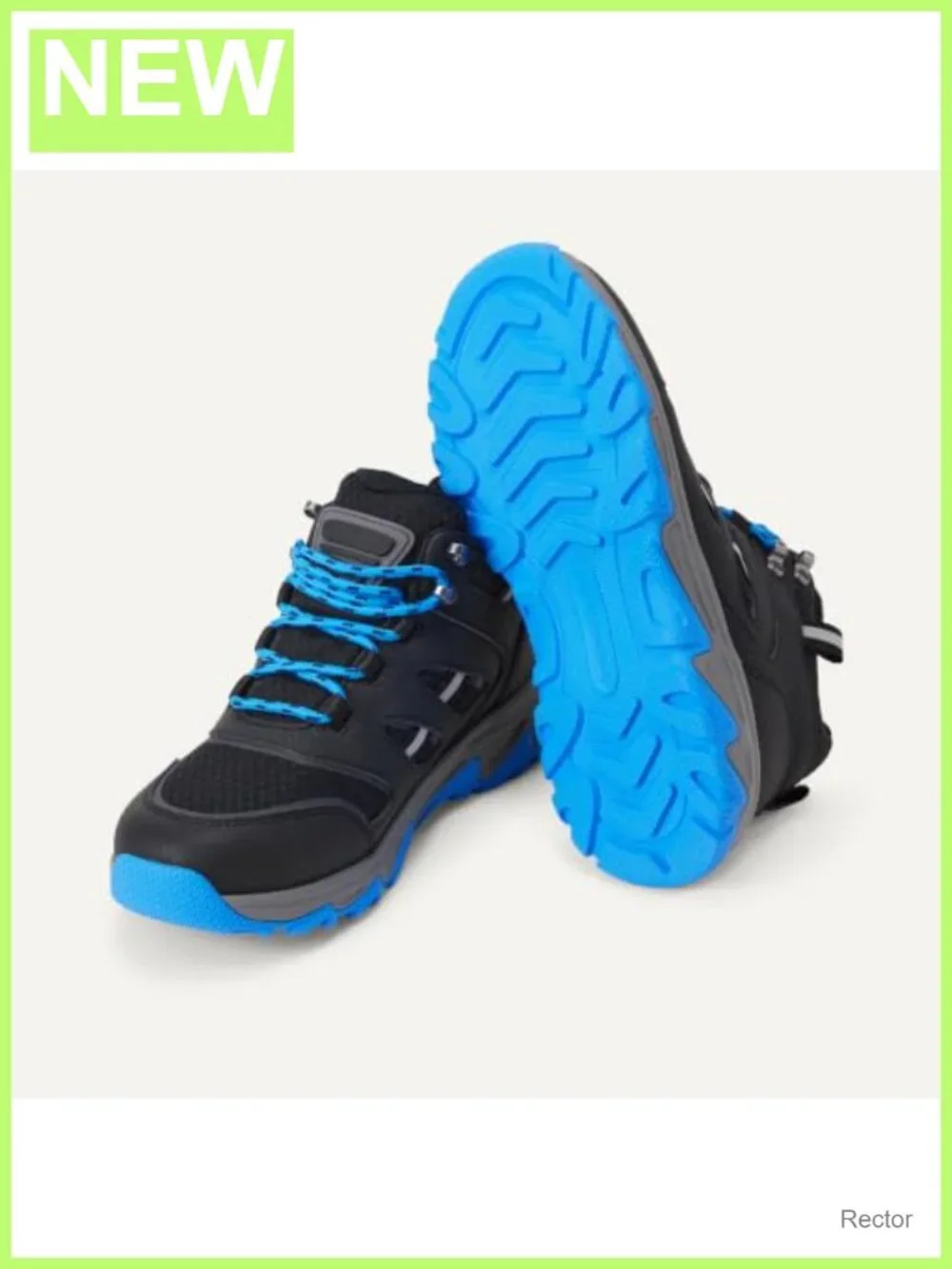 Kids Waterproof Hiking Boots Ankle Pull-Tab Outdoor Traction